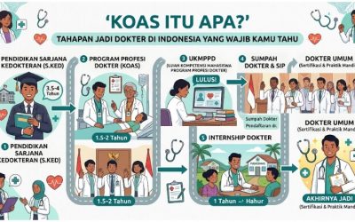 Koas Itu Apa? Tahapan Jadi Dokter di Indonesia yang Wajib Kamu Tahu (Siswa SMA Wajib Baca!)