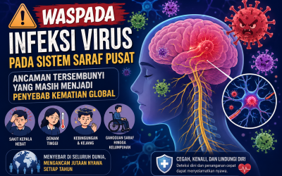 Waspada Infeksi Virus pada Sistem Saraf Pusat: Ancaman Tersembunyi yang Masih Menjadi Penyebab Kematian Global