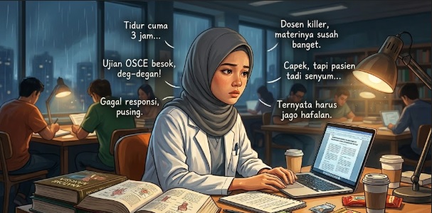 Kuliah Kedokteran Susah atau Tidak? Ini Pengalaman Mahasiswa yang Jarang Diceritakan